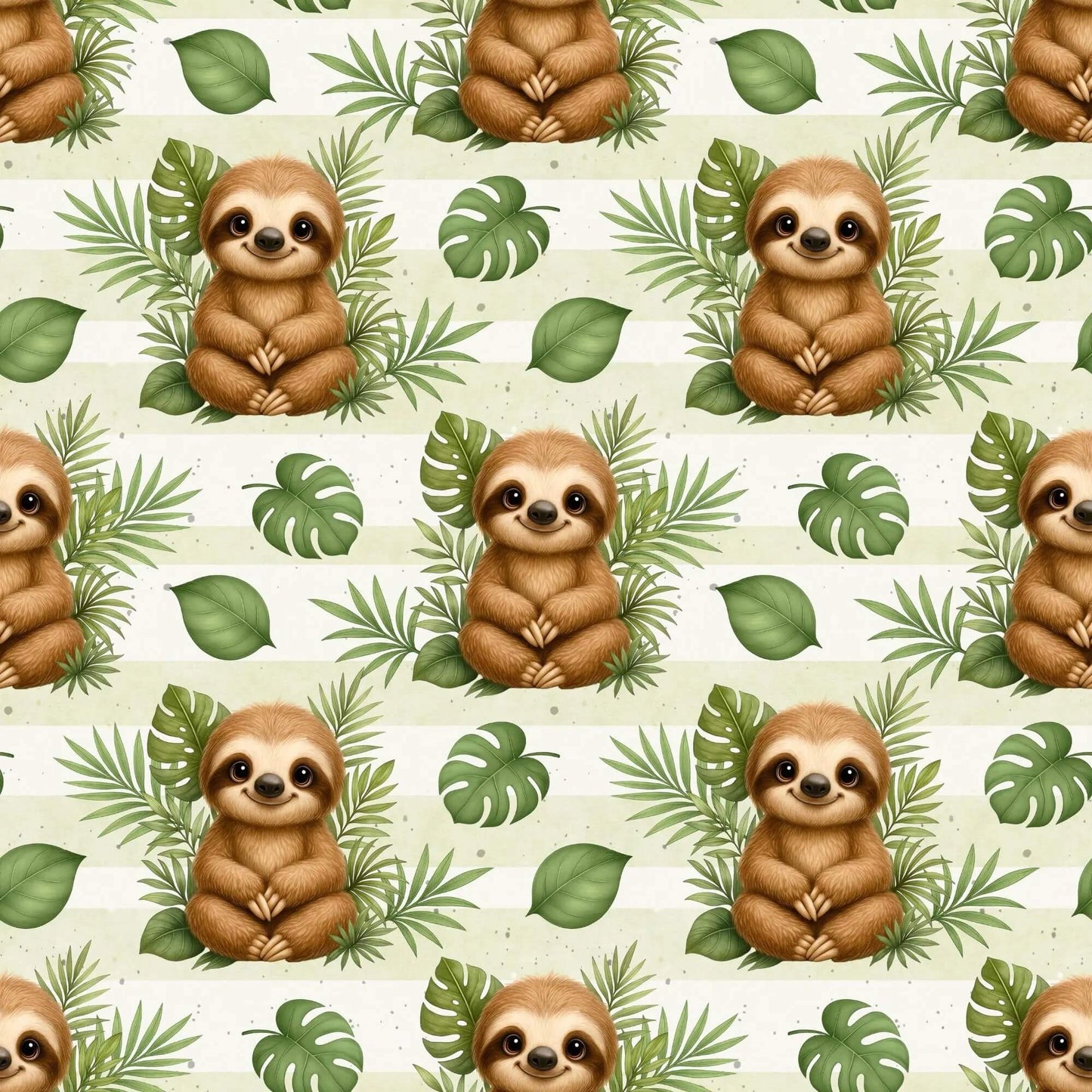 „Baumwollstoff mit Naturmotiv – Meterware für kreative Nähideen“