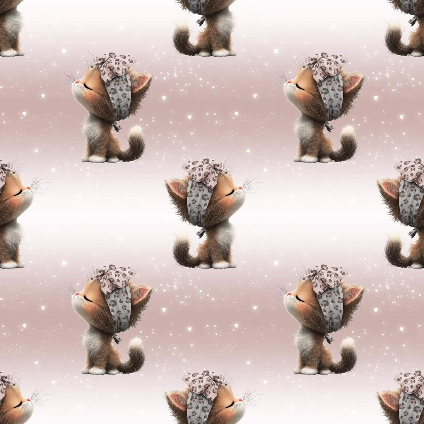 „Baumwollstoff mit Tiermotiv – Meterware für kreative Nähideen“