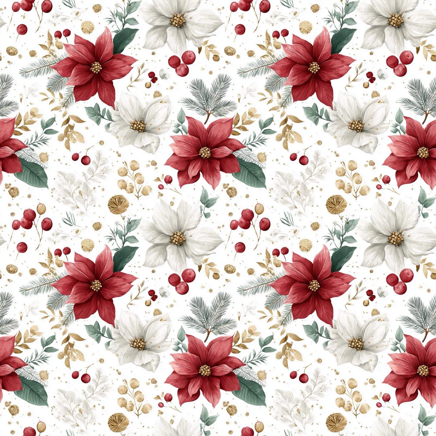 „Baumwollstoff mit Sternen und Beeren – Meterware fuer kreative Nähideen“