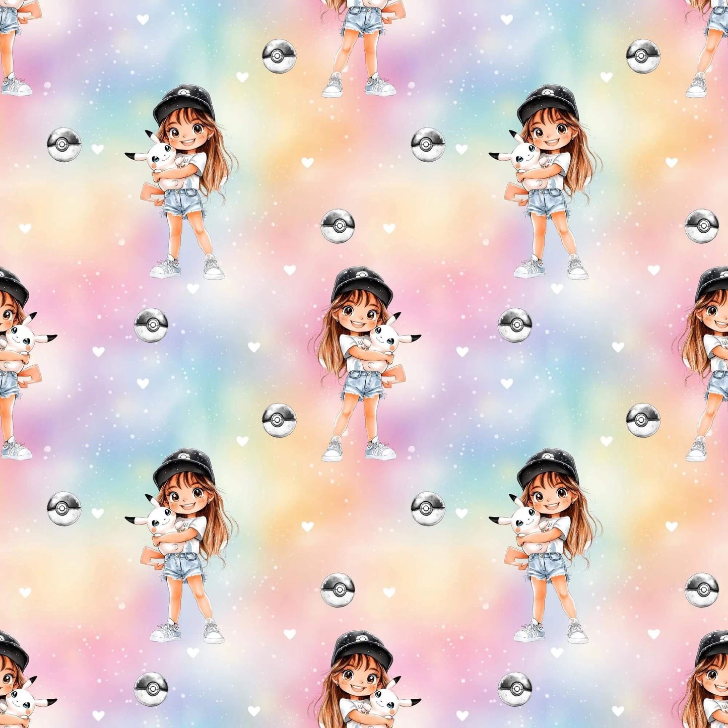 „French Terry Meterware mit Fantasiedesign – perfekt für Pullover & Pumphosen“