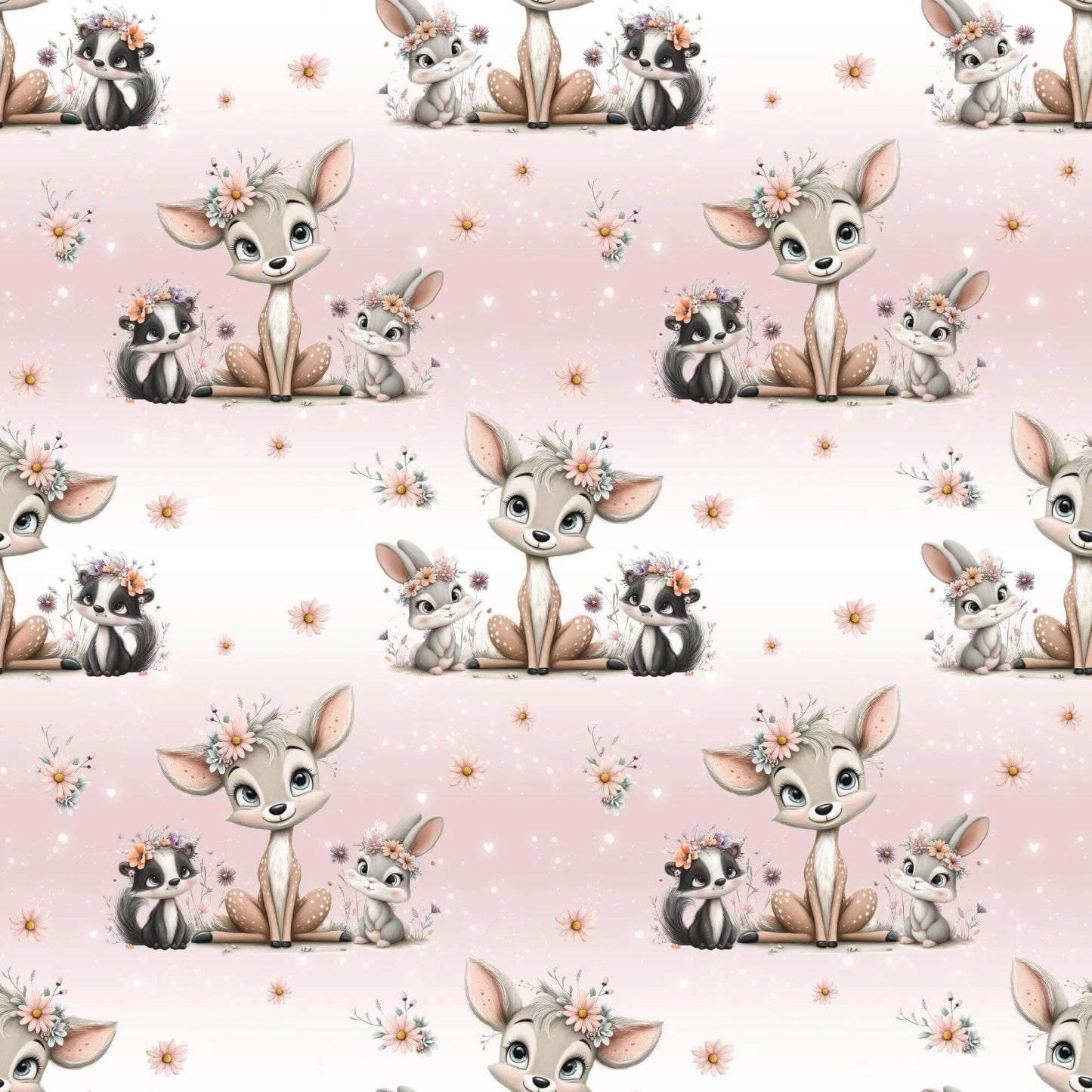 „Minky Glatt Stoff Waldmotiv – OEKO-TEX zertifiziert & ideal für Kuscheldecken“