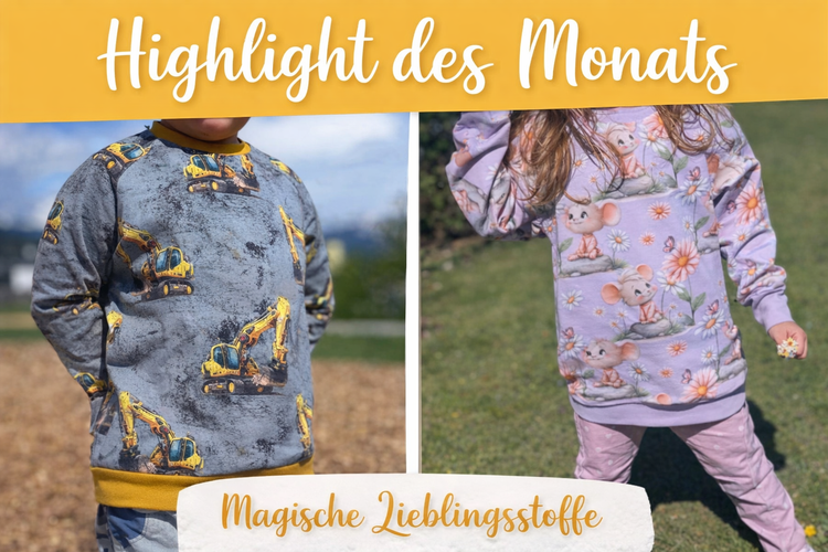 „Magische Lieblingsstoffe – Exklusive Designs mit 20% Frühlingsrabatt“