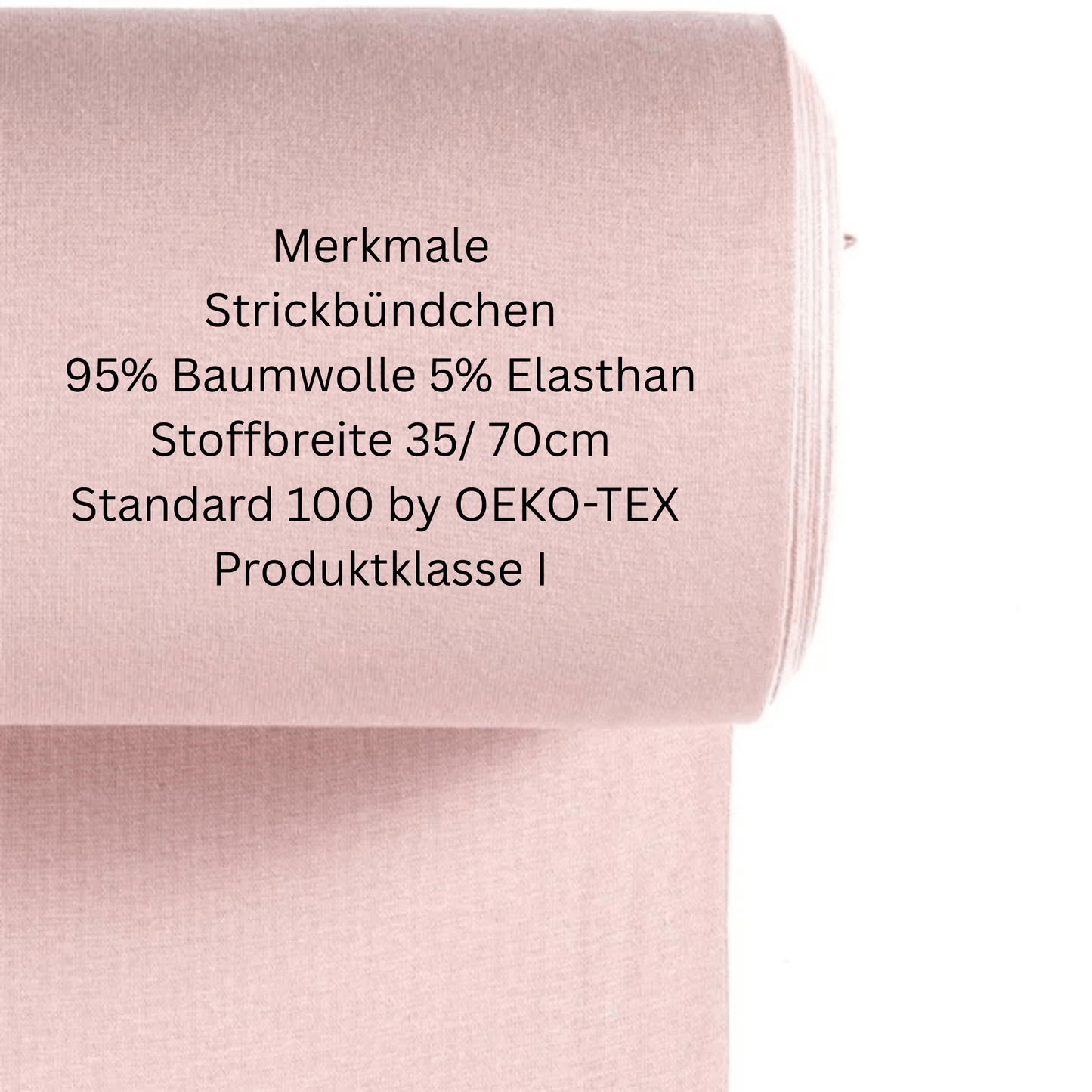 Baumwolljersey Altrosa 0,5m Meterware – OEKO TEX 100 für Kleidung