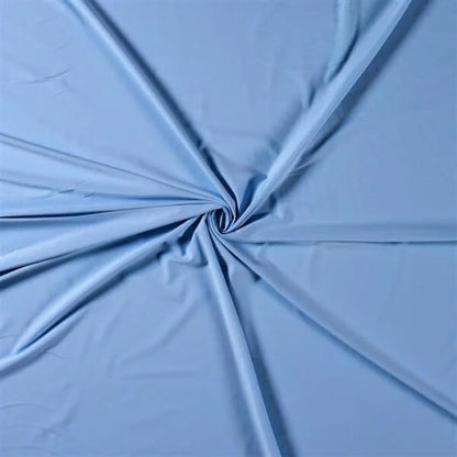 Baumwolljersey 0,5m Meterware Eisblau – OEKO TEX 100 für Baby- und Freizeitmode