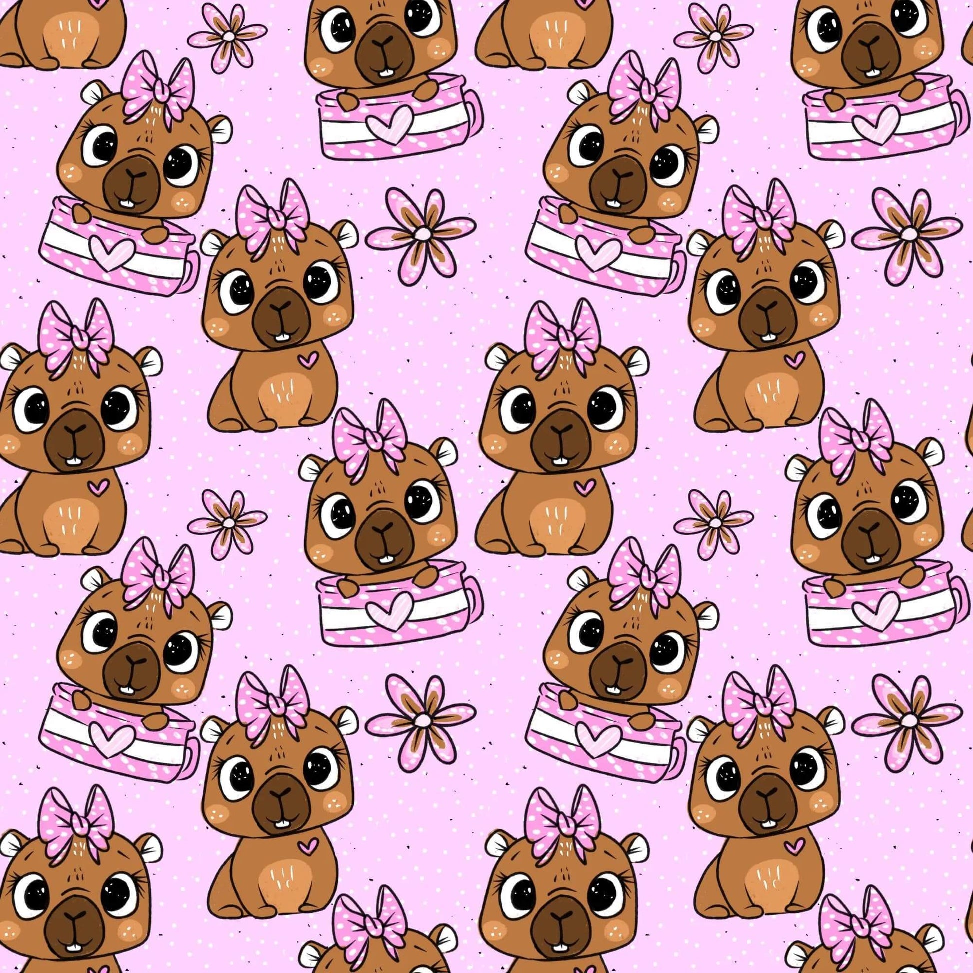 „Baumwollstoff mit Cabibara-Struktur – Meterware für kreative Nähprojekte“