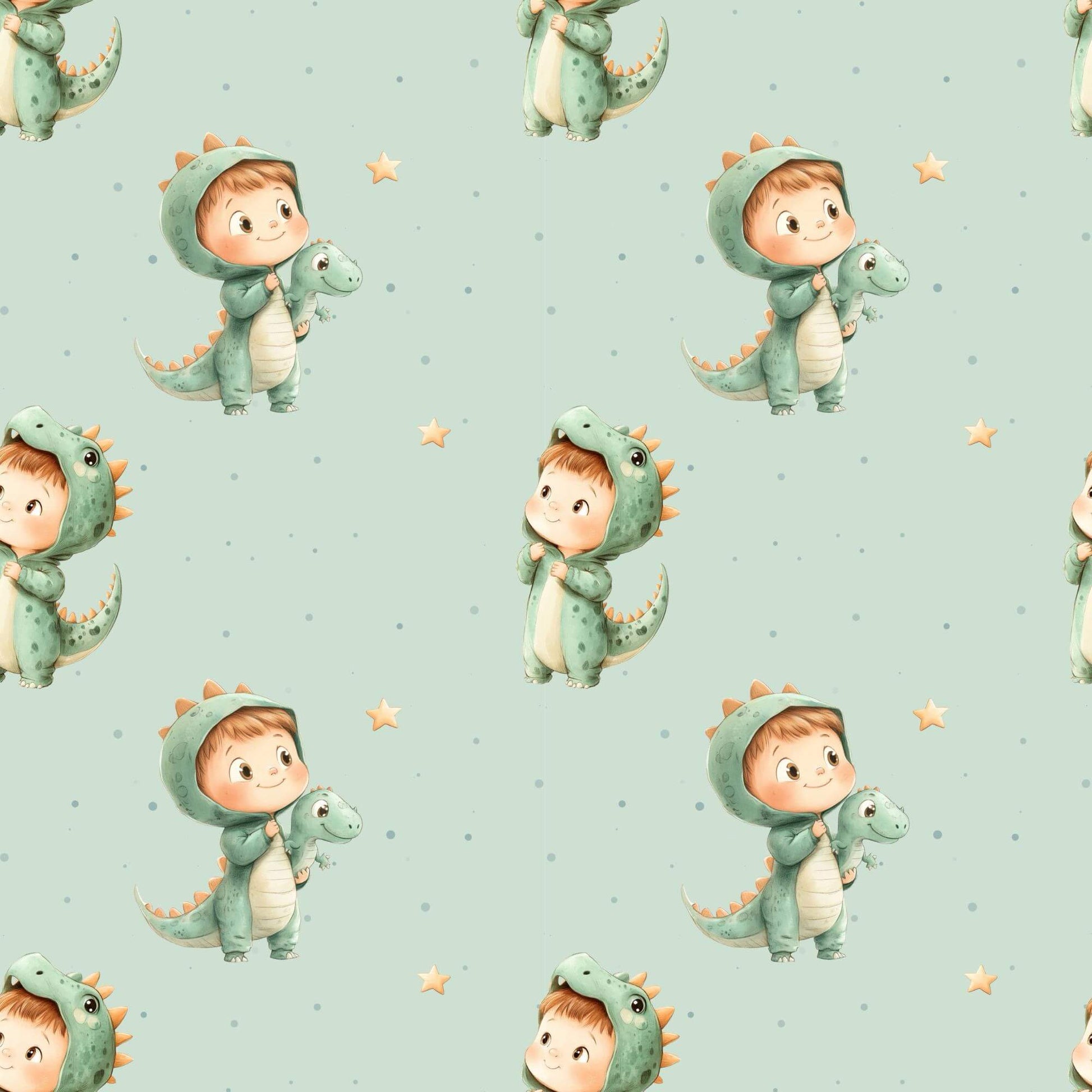 „Baumwollstoff mit Spielmotiv – Meterware für kreative Nähideen“