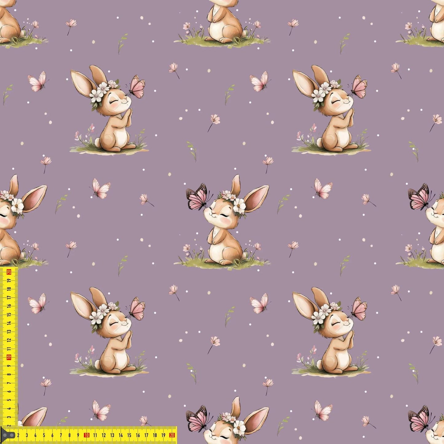 „Baumwollstoff mit Tierstruktur – Meterware für kreative Nähprojekte“