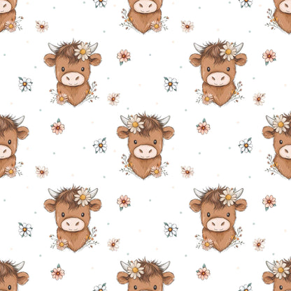 „Baumwollstoff mit Tiermotiv – Meterware für kreative Nähideen“