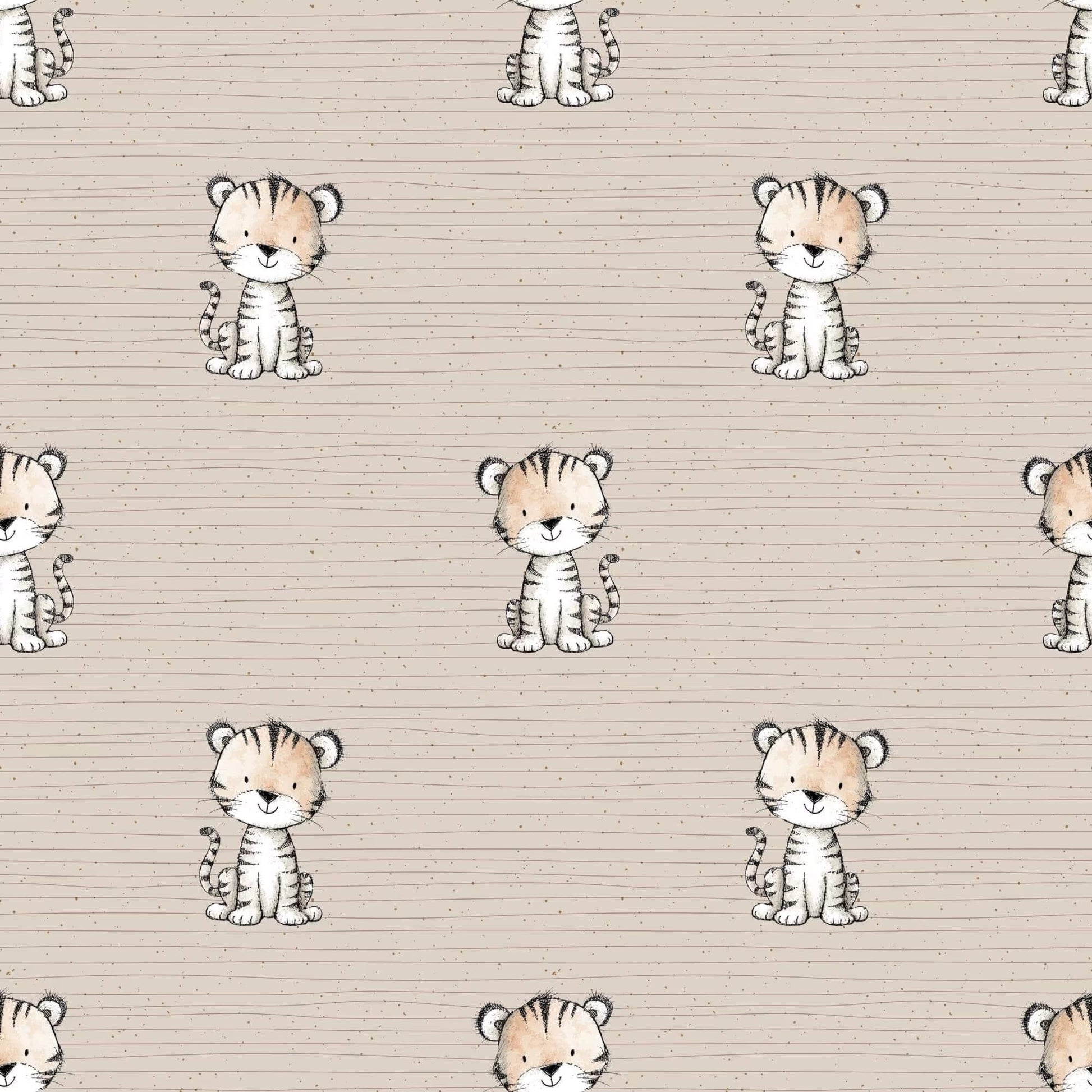 „Baumwollstoff mit Tiermotiv – Meterware für kreative Nähideen“