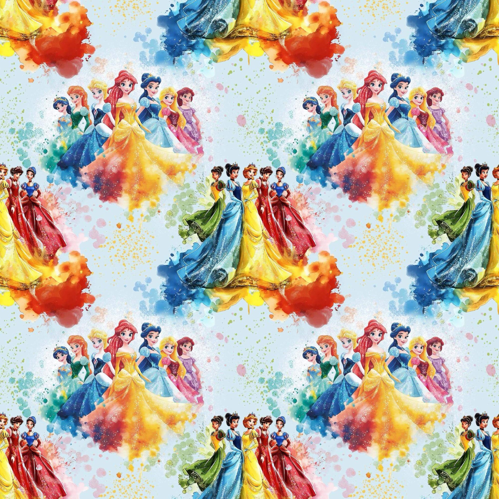 „Baumwollstoff mit Prinzessinnenstruktur – Meterware für kreative Nähprojekte“