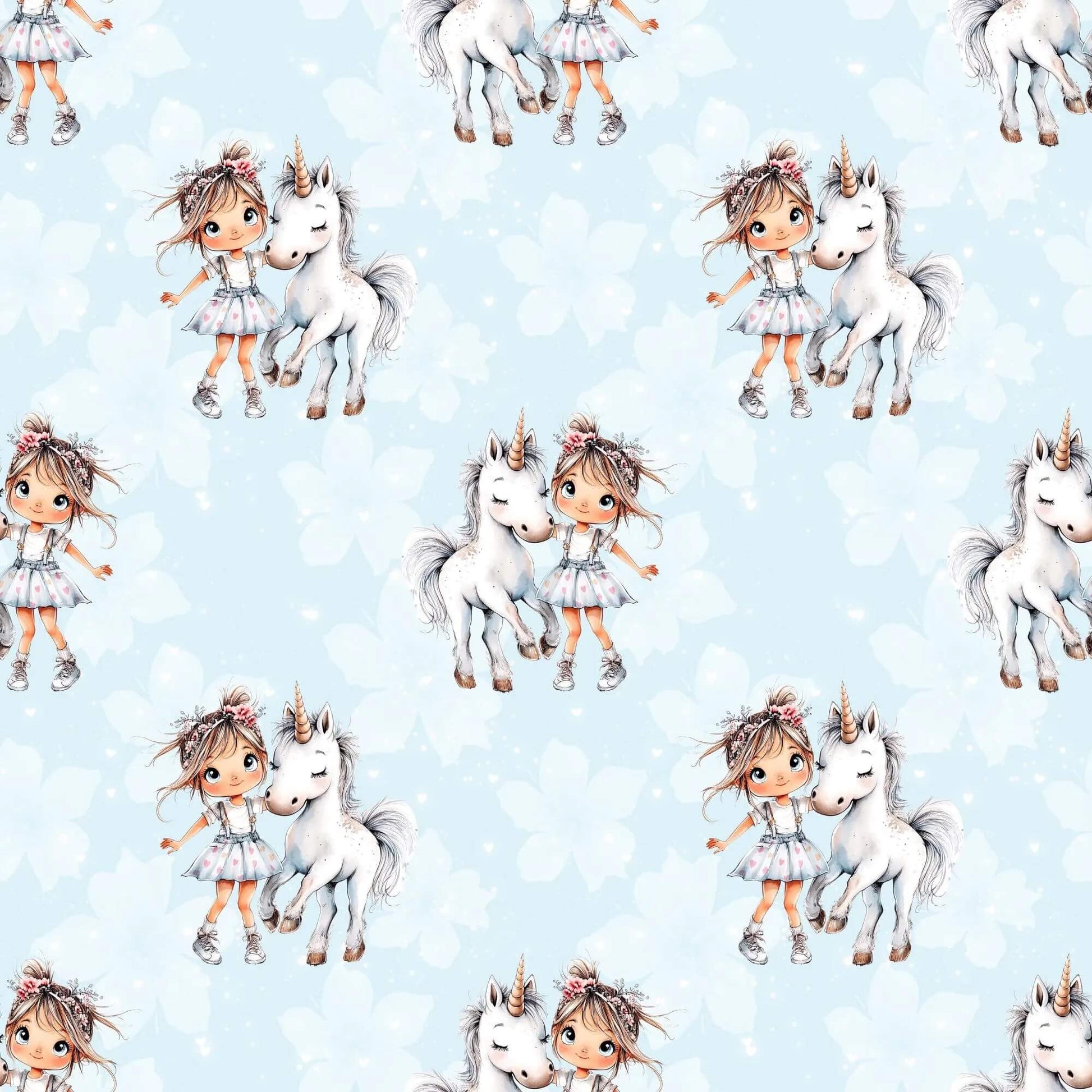 „Baumwollstoff mit Zaubermotiv – Meterware für kreative Nähideen“