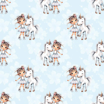 „Baumwollstoff mit Zaubermotiv – Meterware für kreative Nähideen“