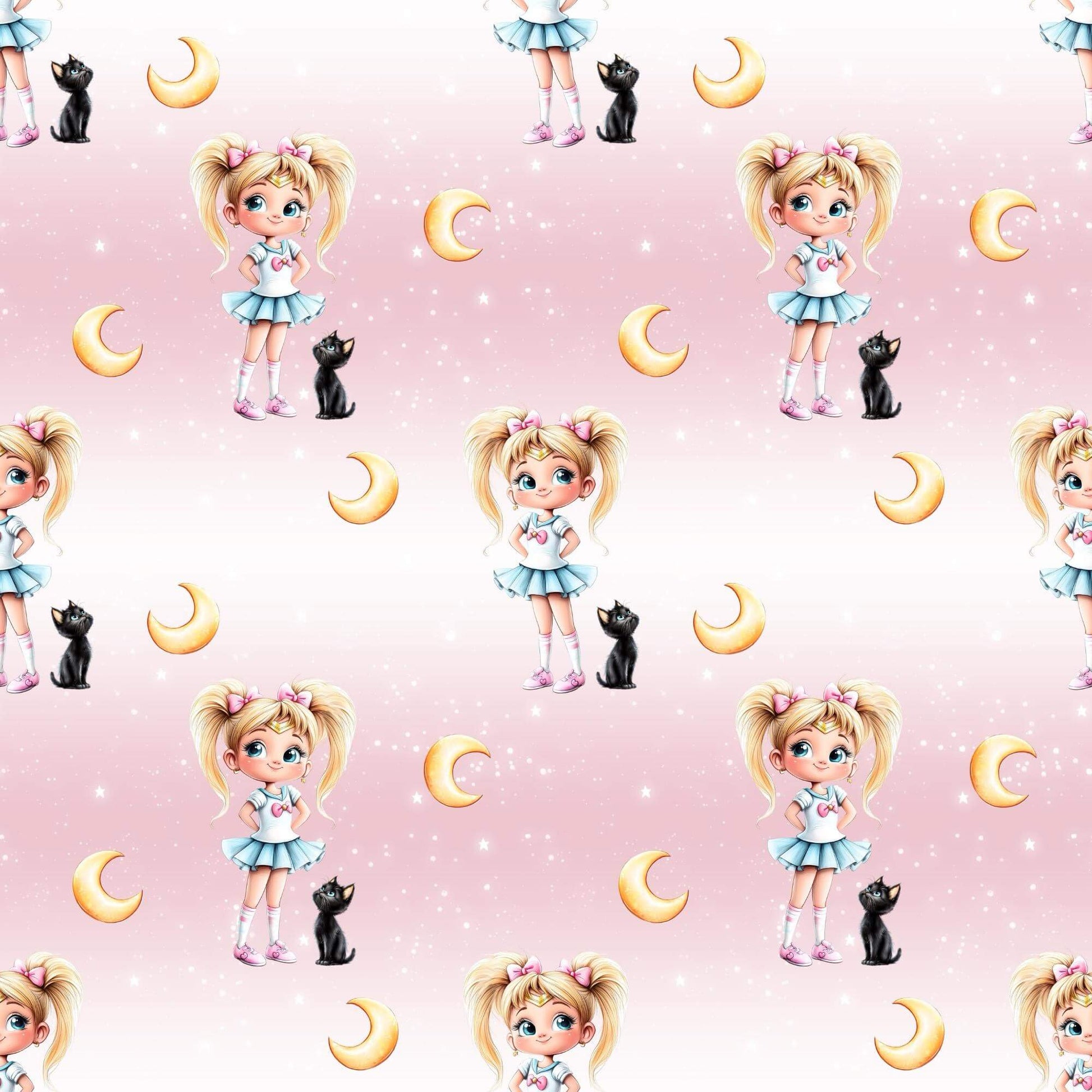 „Baumwollstoff mit Traumdesign – Meterware für kreative Nähideen“