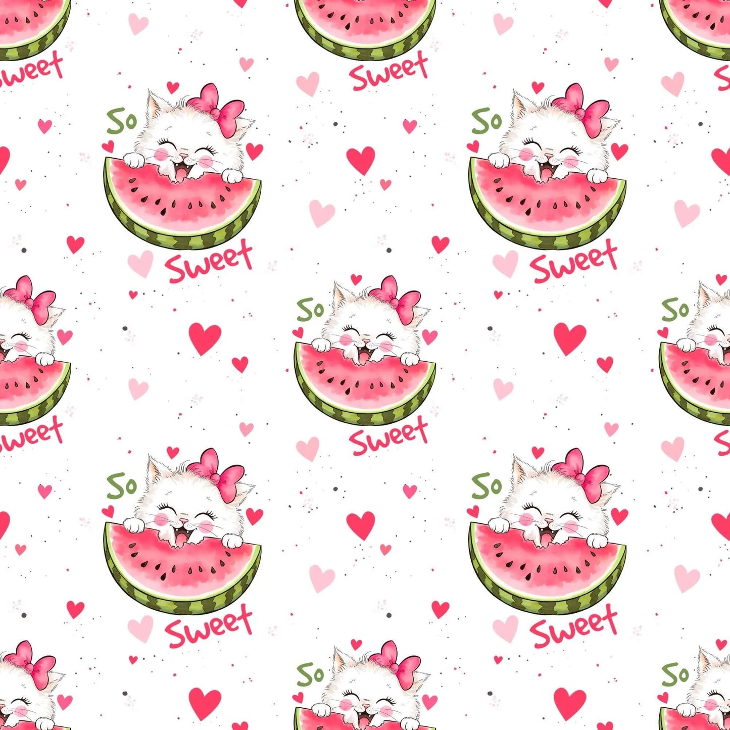 „Baumwollstoff mit Sommermotiv – Meterware für kreative Nähideen“