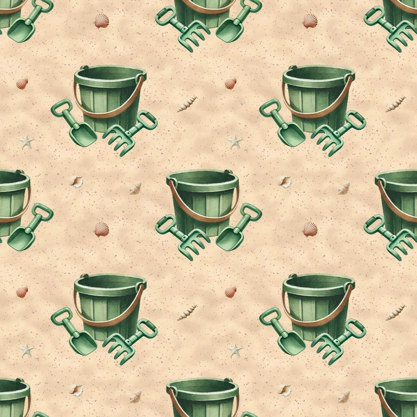 „Baumwollstoff mit Urlaubsflair – Meterware für kreative Nähideen“