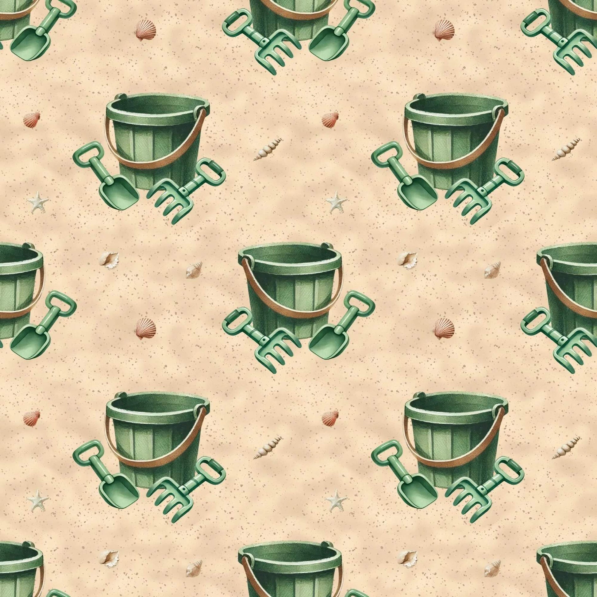 „Baumwollstoff mit Urlaubsflair – Meterware für kreative Nähideen“