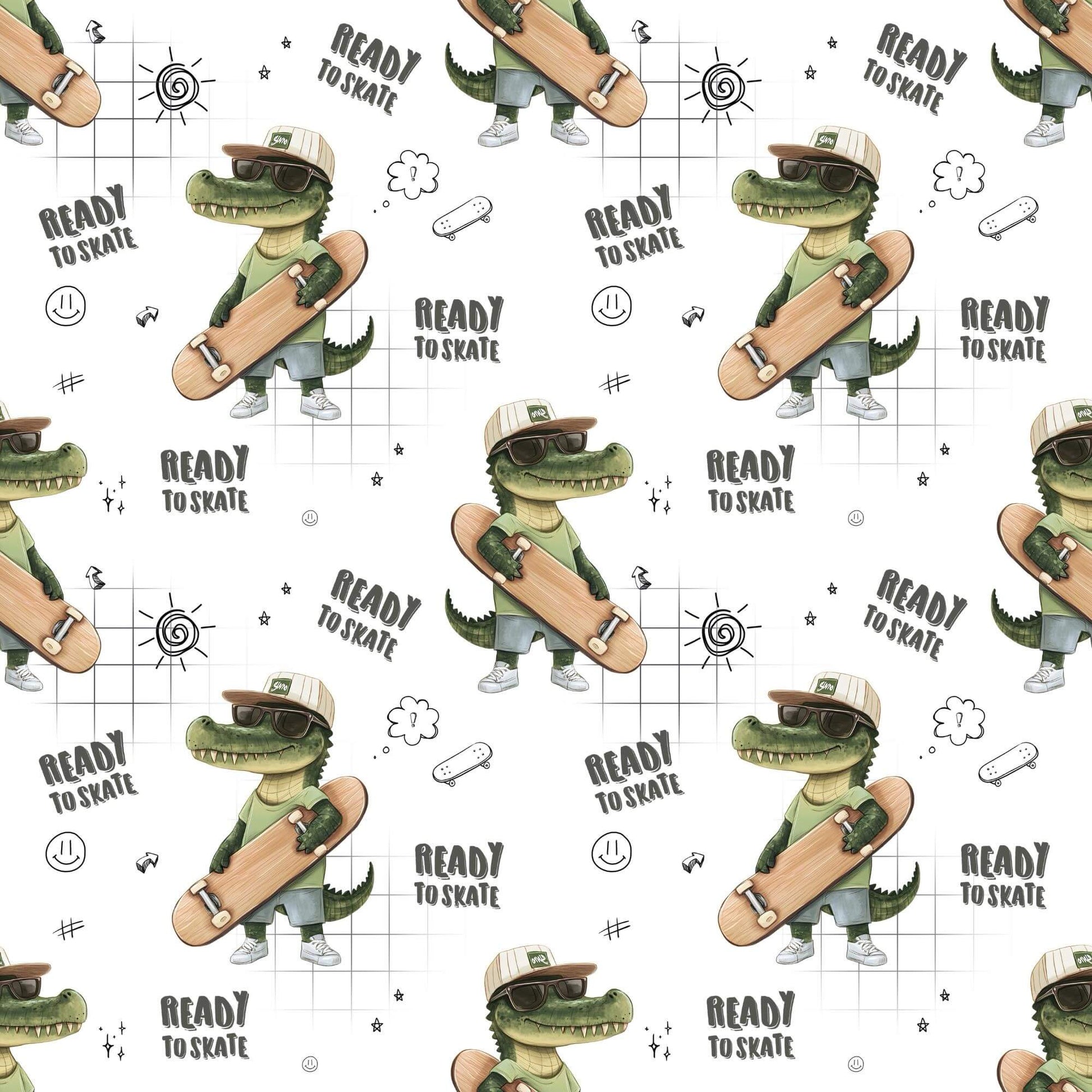 „Baumwollstoff mit Actionmotiv – Meterware für kreative Nähideen“