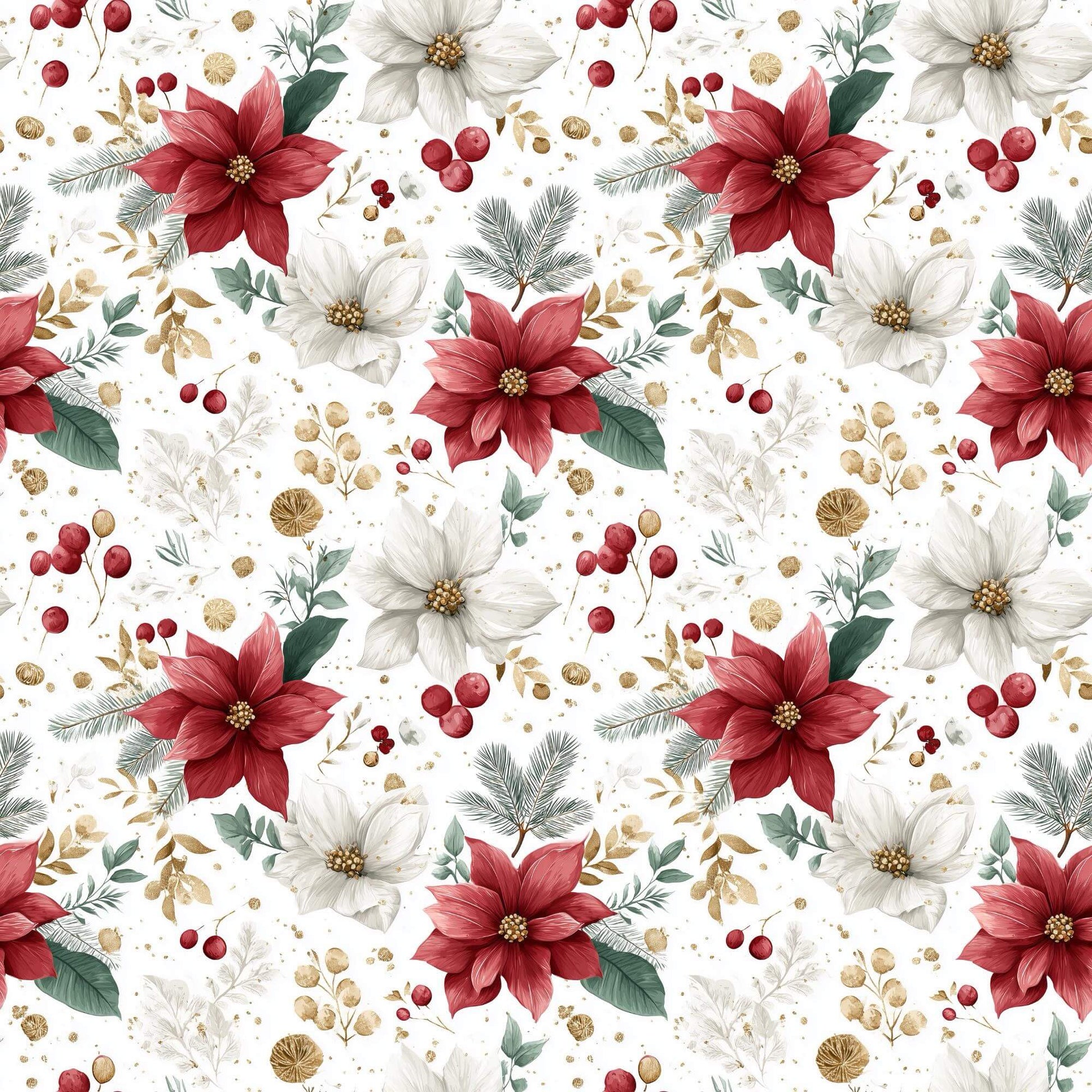 „Baumwollstoff mit Sternen und Beeren – Meterware fuer kreative Nähideen“