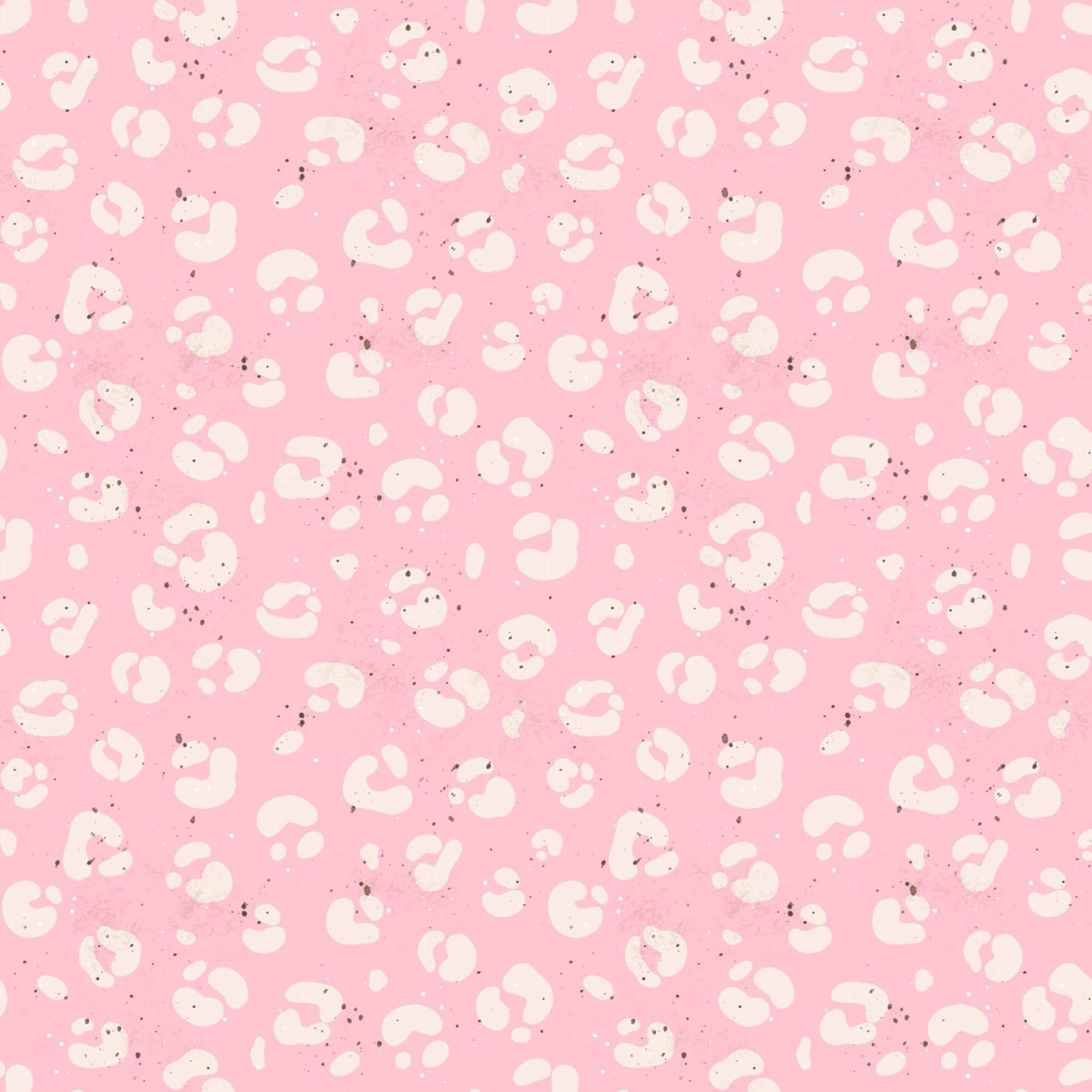 „Baumwollstoff mit Wildhearts-Design – Meterware für kreative Nähideen“