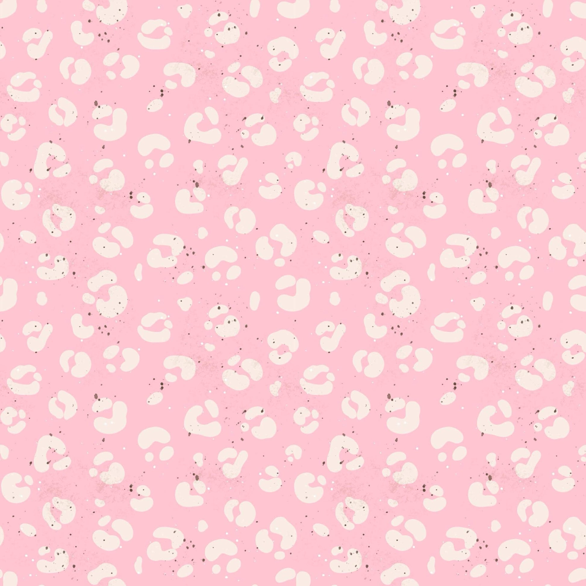 „Baumwollstoff mit Wildhearts-Design – Meterware für kreative Nähideen“