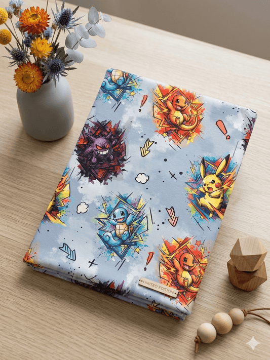 French Terry Chaos Crew Kinderstoff OEKO TEX 100 Meterware
