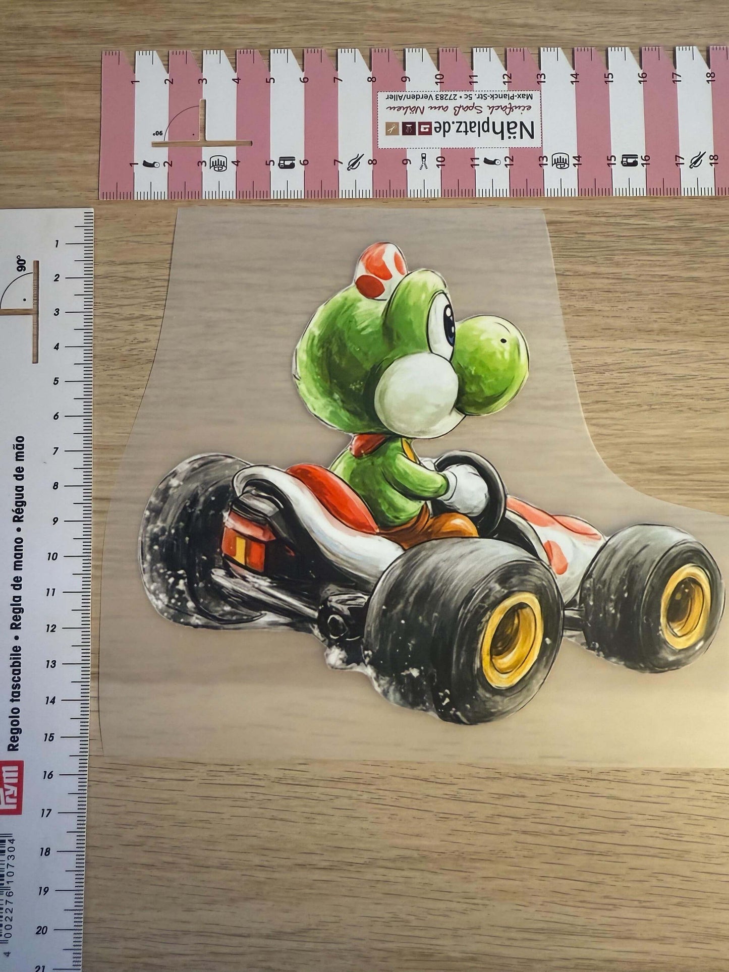DIY Bügelsticker Fallschirmflitzer für Shirts, Beutel und Kinderkleidung