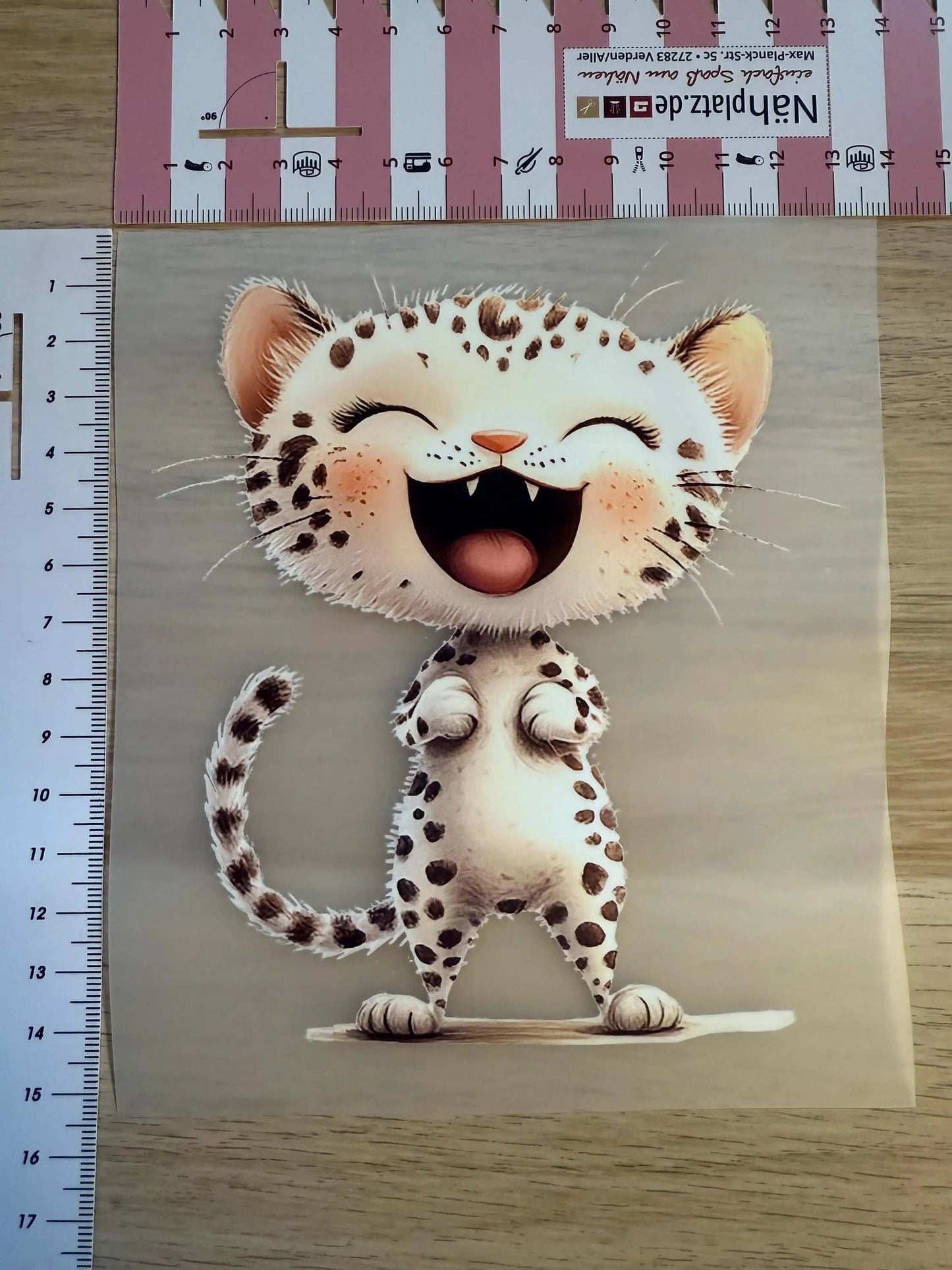 DIY Buegelsticker Tiermotiv fuer Kinderkleidung und Deko