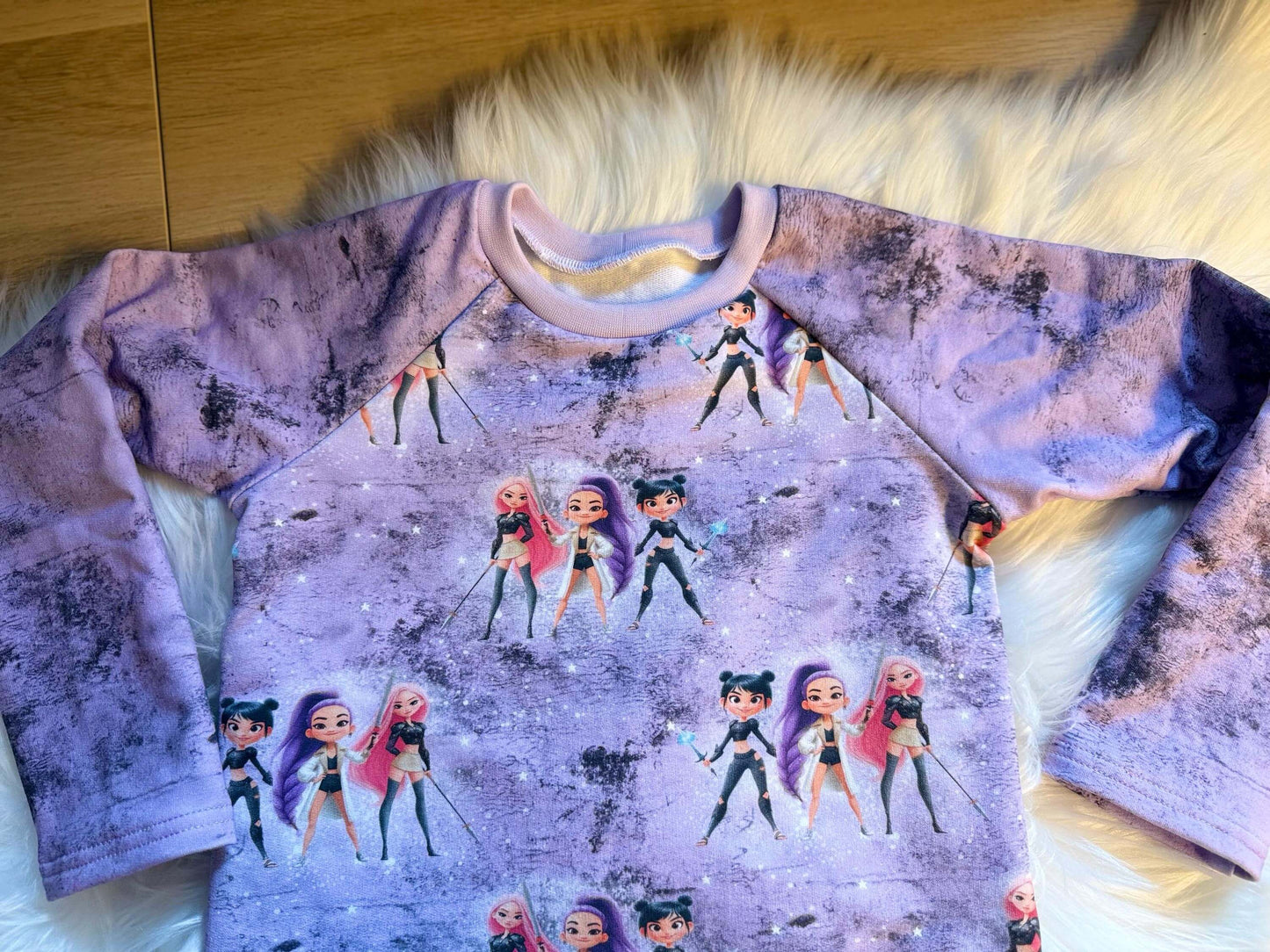Schleiferlwerk Raglan Shirt Größe 110 Handmade
