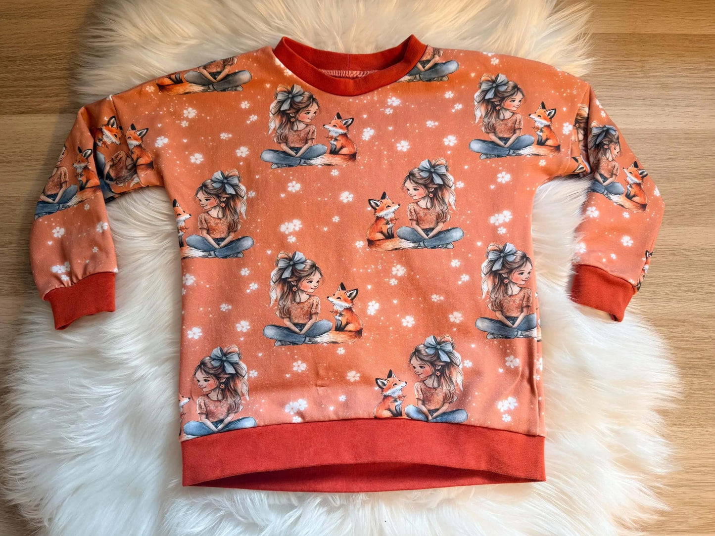 Schleiferlwerk Pullover Größe 110 Handmade
