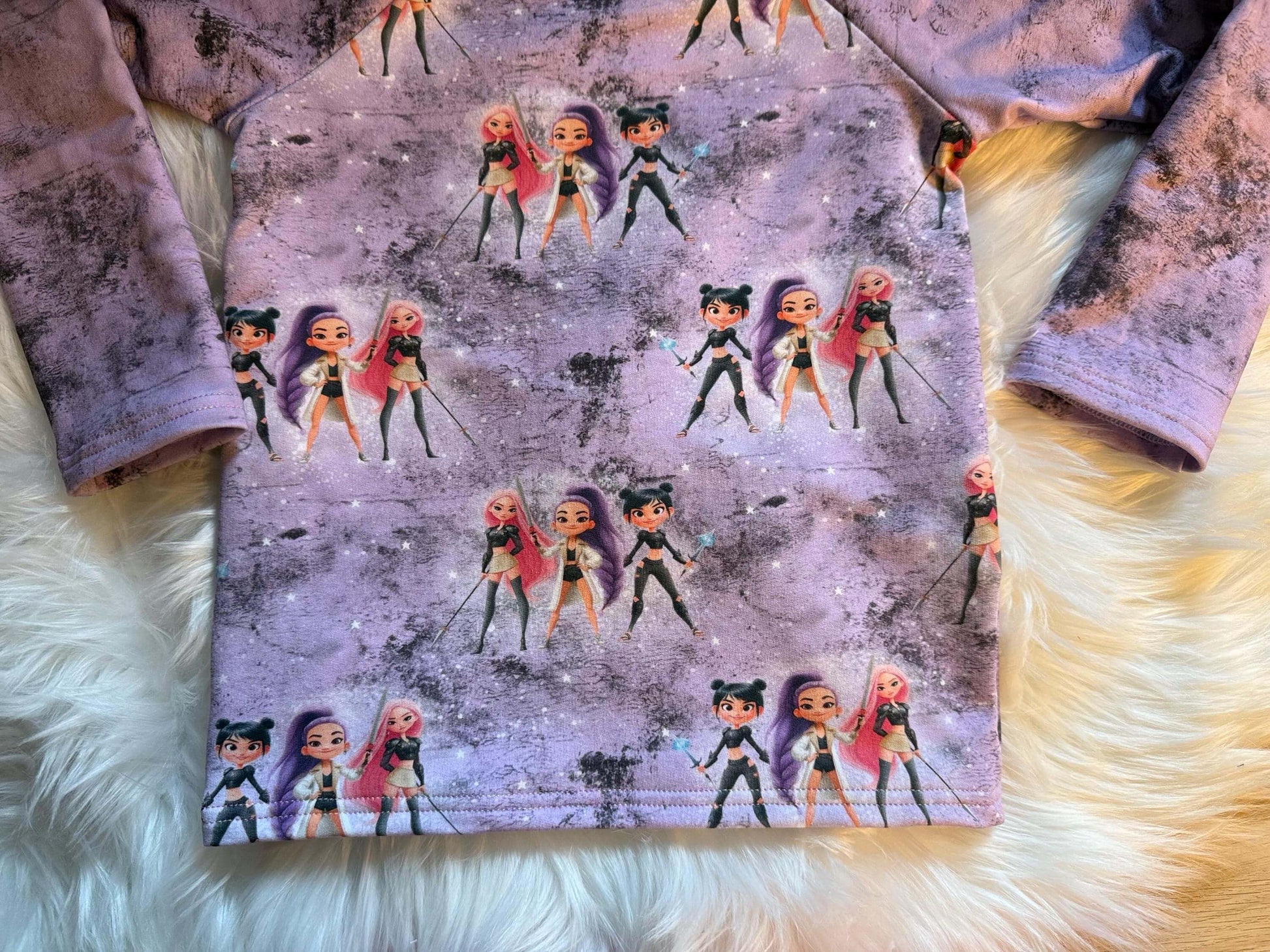 French Terry Shirt aus Eigenproduktion für Kinder
