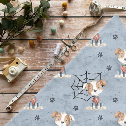 „Spider Dog Stoff Meterware – ideal fuer Kinderkleidung & Superheldenaccessoires“