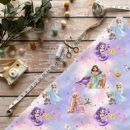 „Freundinnen Stoff Meterware – ideal fuer Kinderkleidung & Fantasieaccessoires“