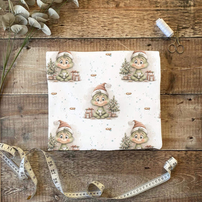 Kinderstoffe Weihnachten niedlich Baby Stoff OEKO TEX
