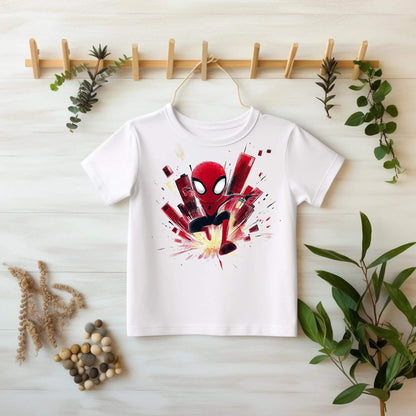 Superheld Bügelmotiv Kinder DTF Folie DIY Shirt Druck
