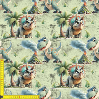 „French Terry Meterware in Grün – perfekt für Pullover & Pumphosen“