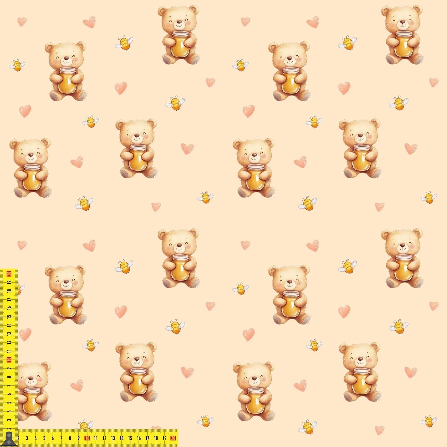 „French Terry Meterware mit Naturdesign – perfekt für Pullover & Pumphosen“