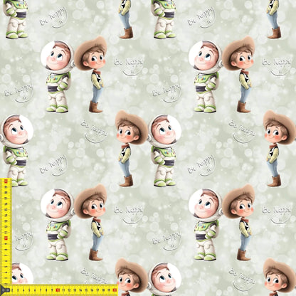 „French Terry Meterware mit Heldenmotiv – perfekt für Pullover & Pumphosen“