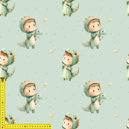 „French Terry Meterware mit Kostümdesign – perfekt für Pullover & Pumphosen“