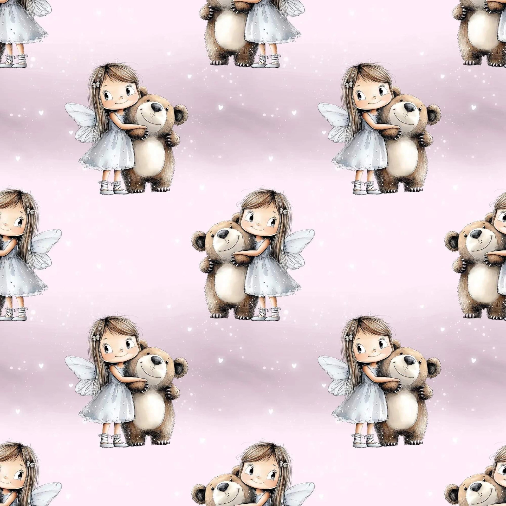 „French Terry Meterware mit Zauberfee – perfekt für Pullover & Pumphosen“