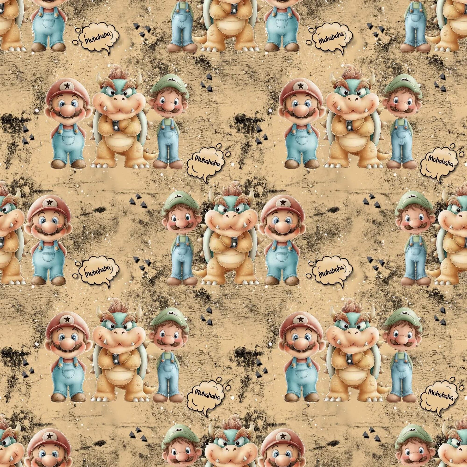 „French Terry Meterware mit Spielmotiv – perfekt für Pullover & Pumphosen“