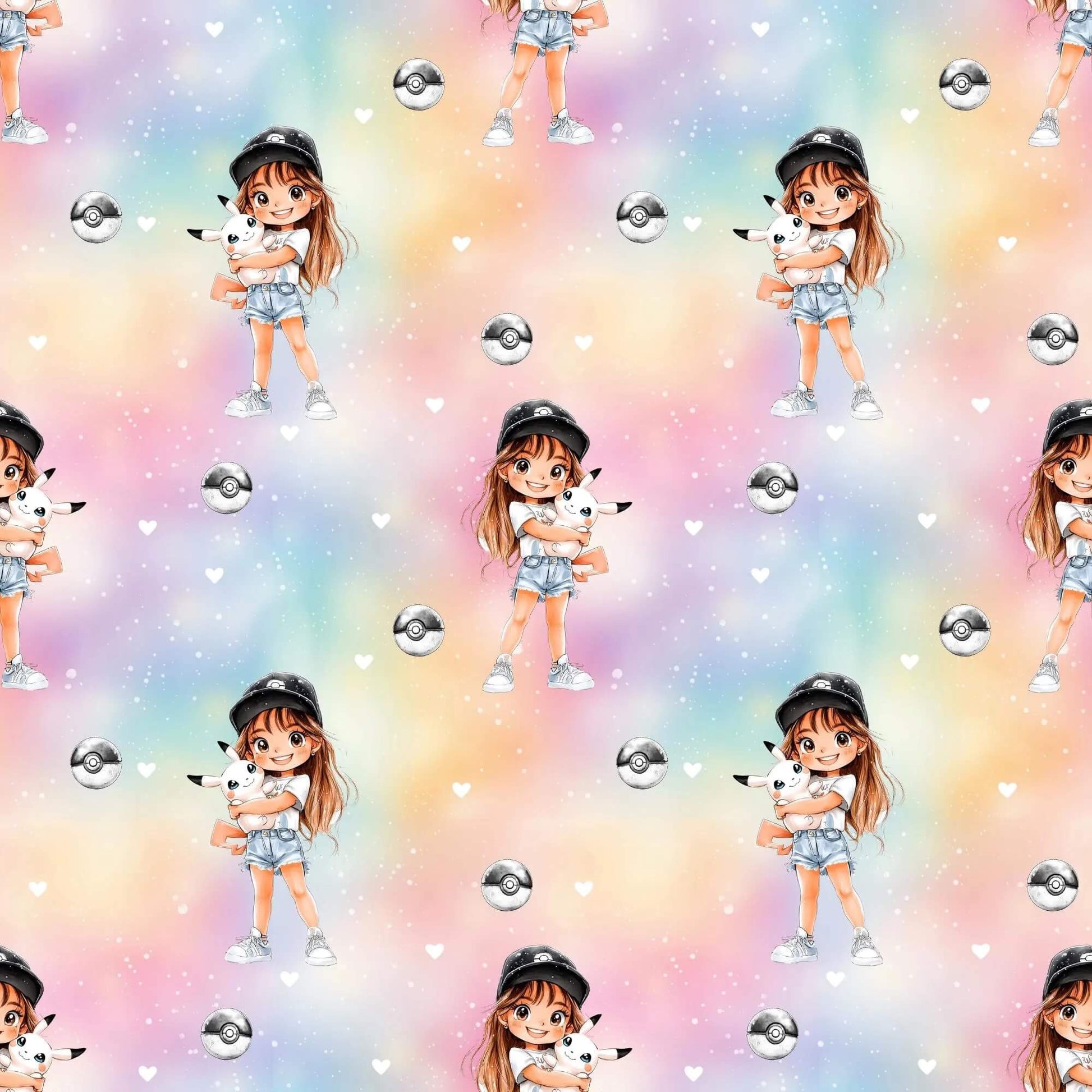 „French Terry Meterware mit Fantasiedesign – perfekt für Pullover & Pumphosen“