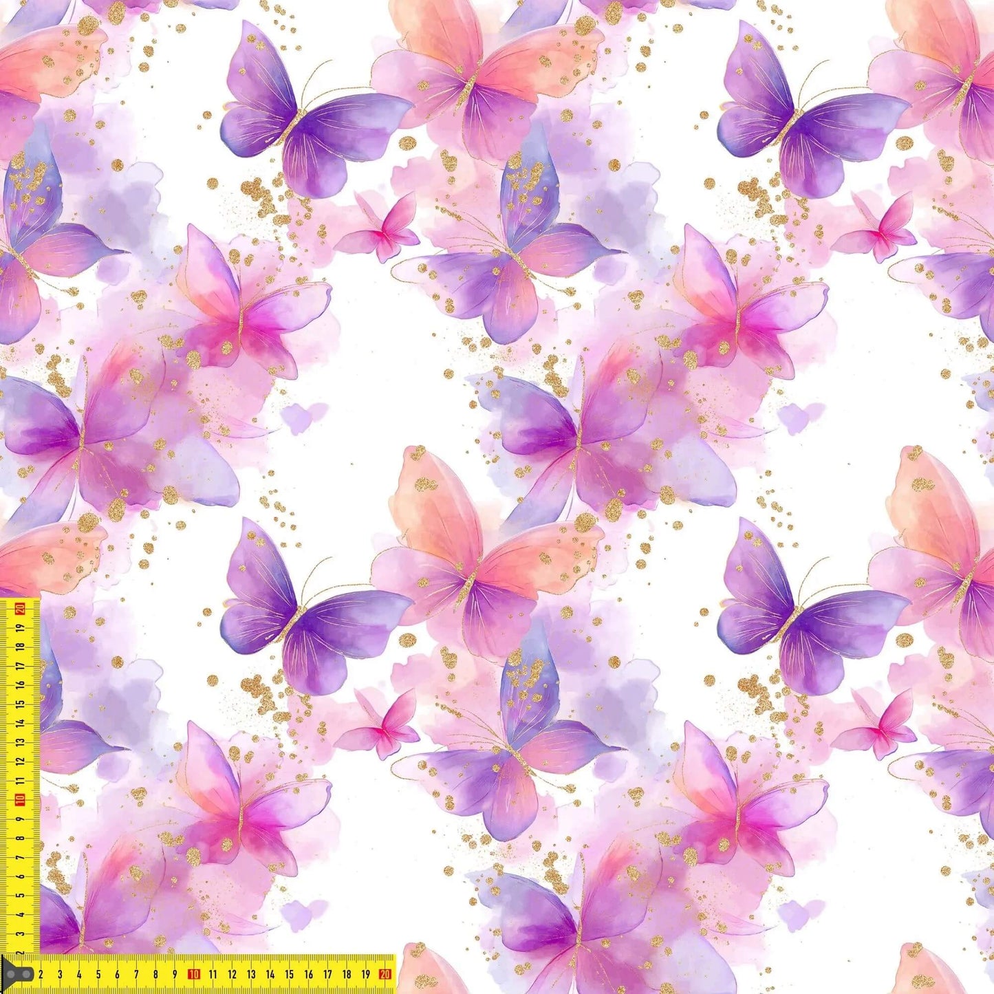 „French Terry Meterware mit Flügelzauber – perfekt für Pullover & Pumphosen“