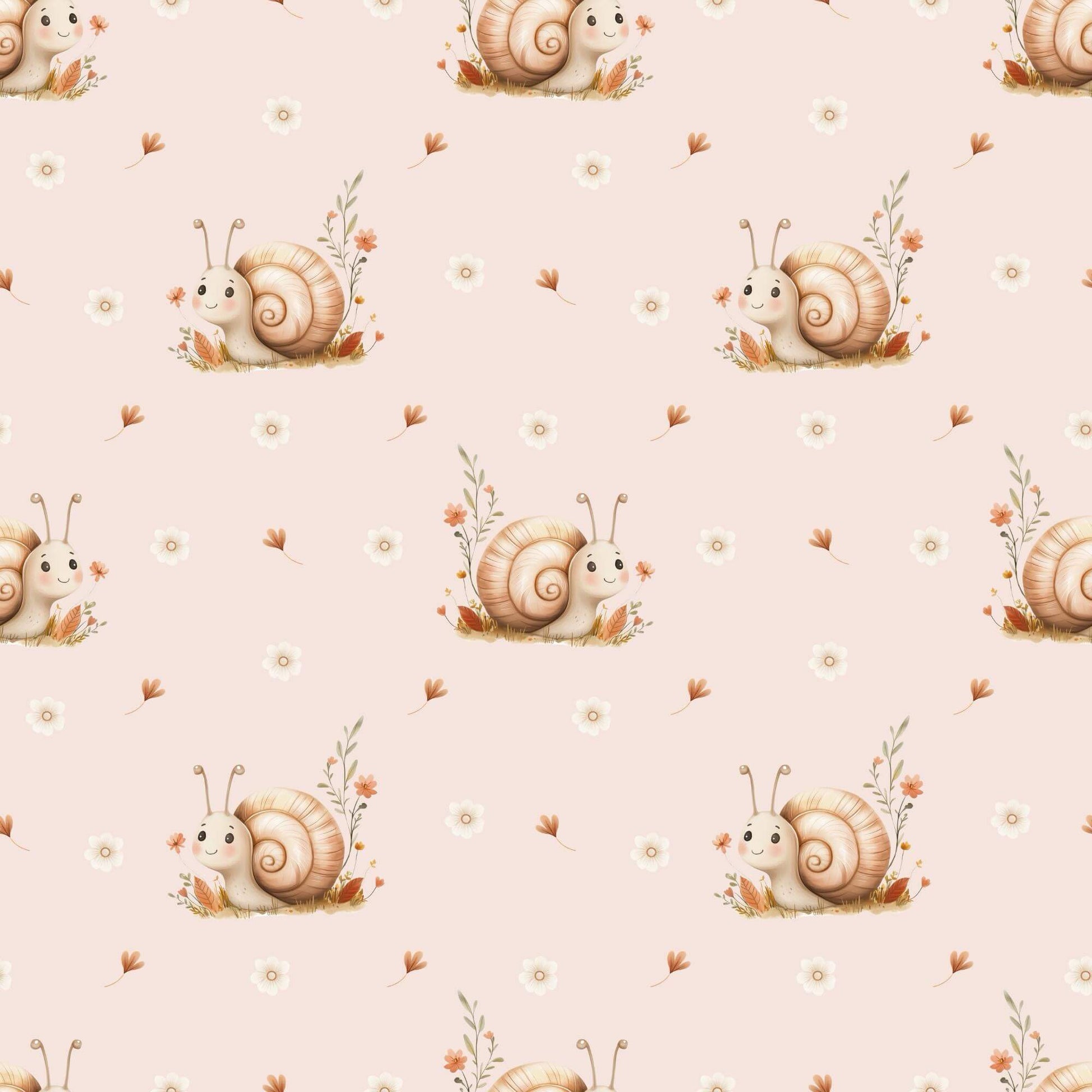 „French Terry Meterware mit Schnecke – perfekt für Pullover & Pumphosen“