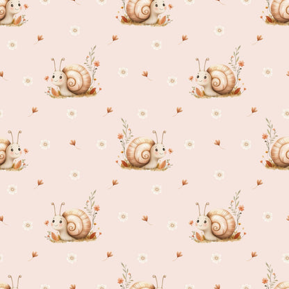 „French Terry Meterware mit Schnecke – perfekt für Pullover & Pumphosen“