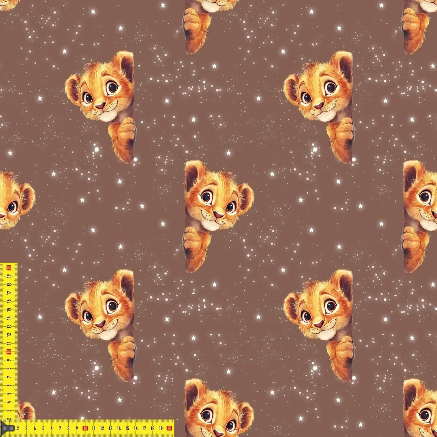 „French Terry Meterware mit Tiermotiv – perfekt für Pullover & Pumphosen“