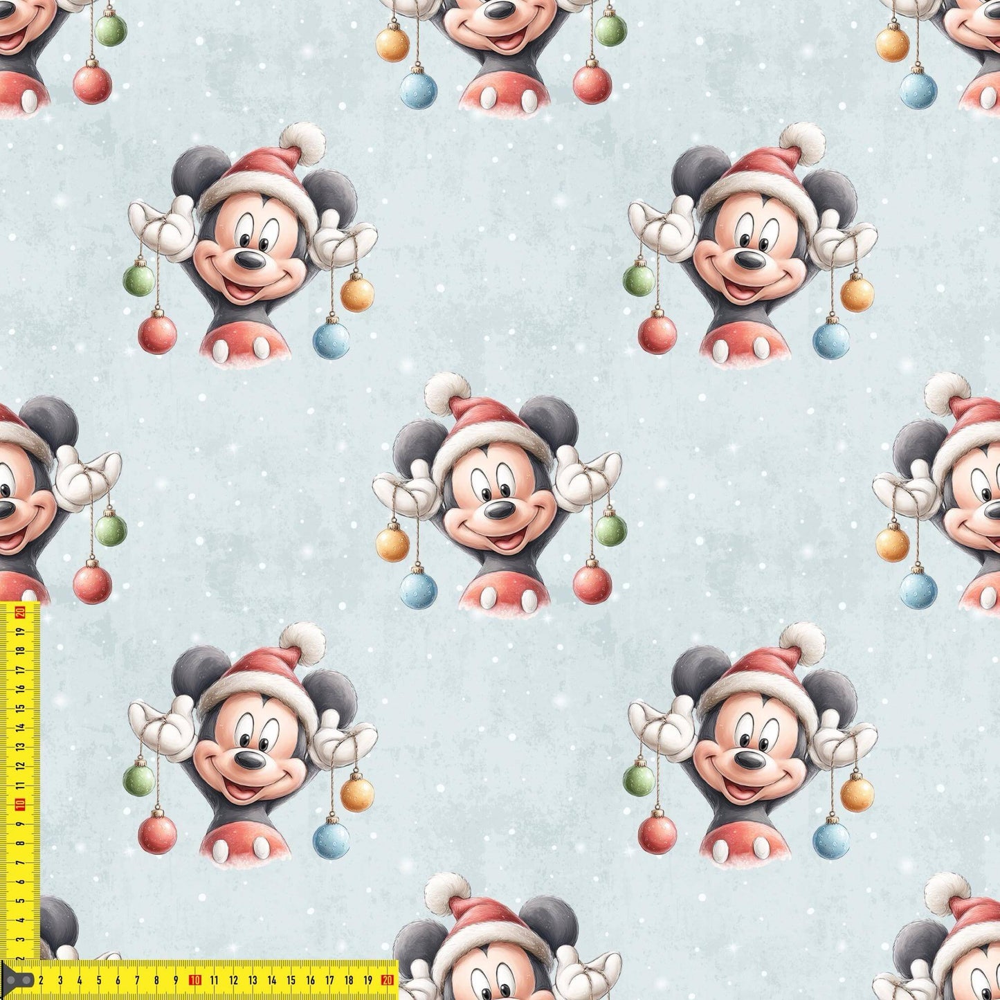 „French Terry Meterware mit Wintermotiv – perfekt für Pullover & Pumphosen“