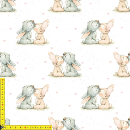 „French Terry Meterware mit Alienfreunden – perfekt fuer Pullover & Pumphosen“