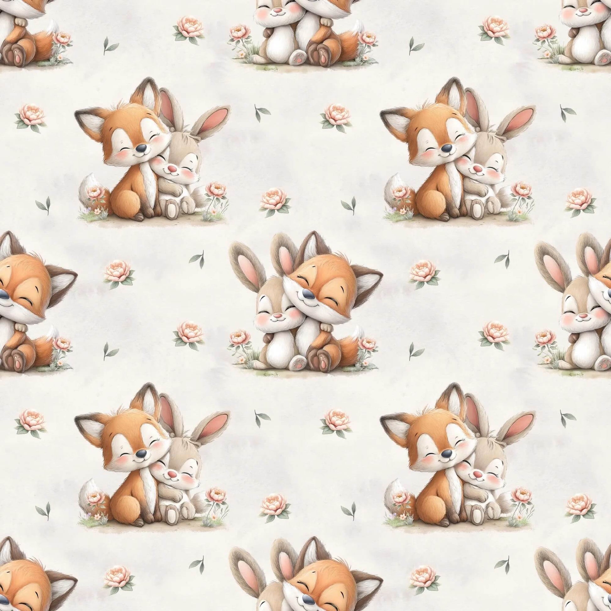 „French Terry Meterware mit Waldflair – perfekt für Pullover & Pumphosen“