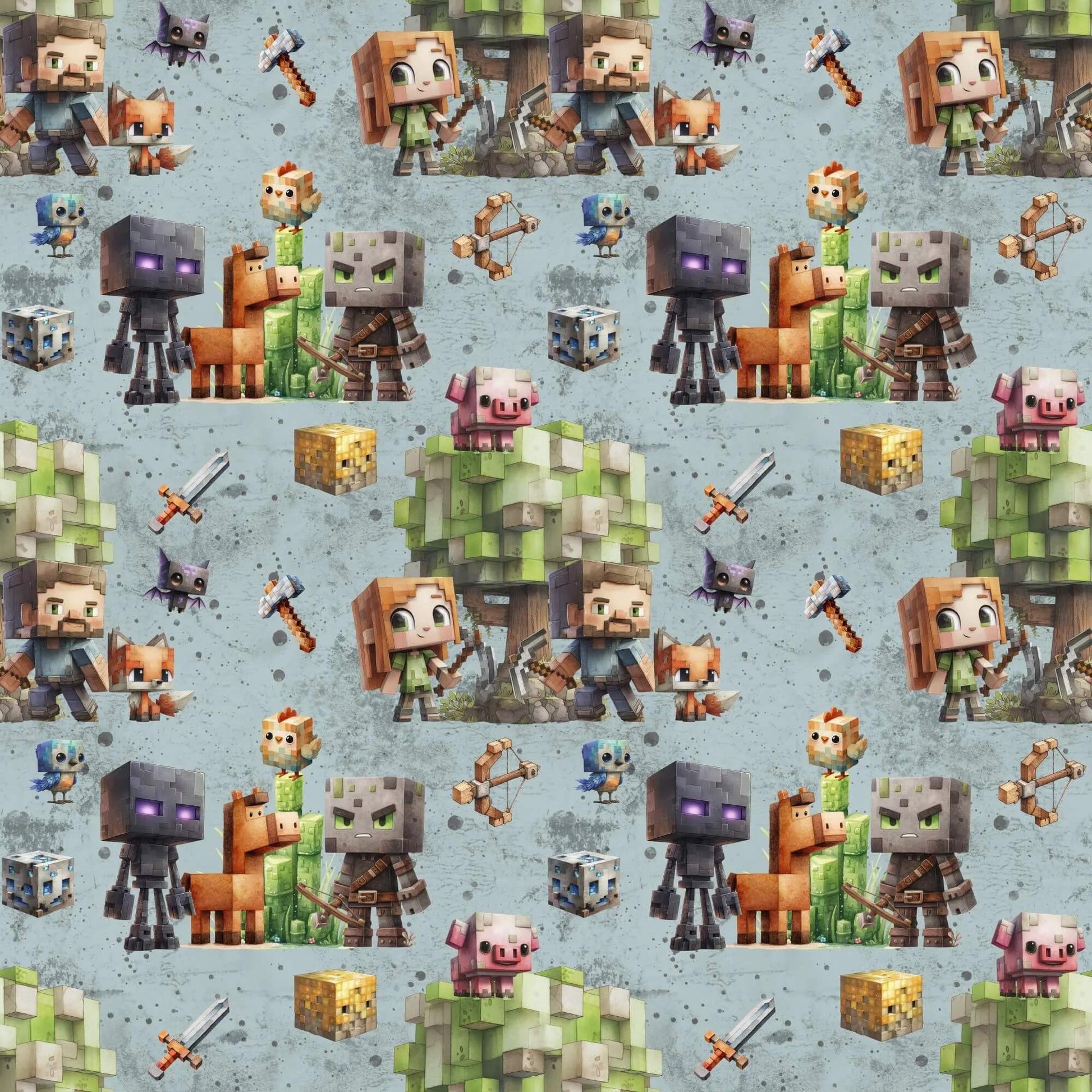 „French Terry Meterware mit Abenteuerflair – perfekt für Pullover & Pumphosen“