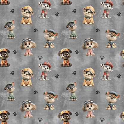 „French Terry Meterware mit Abenteuerflair – perfekt für Pullover & Pumphosen“